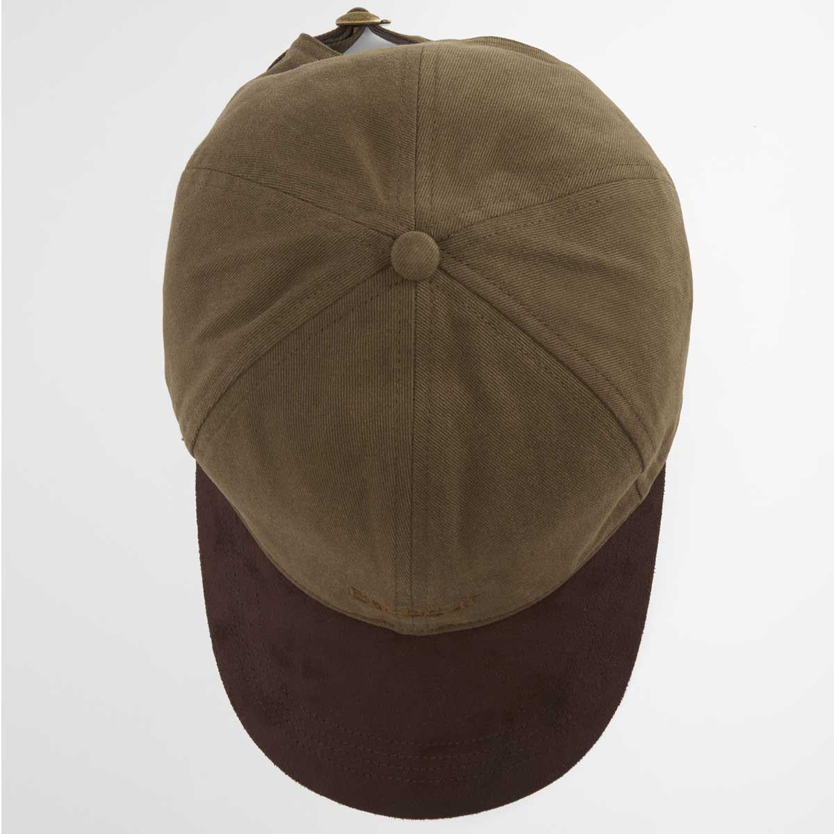 Uniform Green Barbour Mens Langdale Cap top