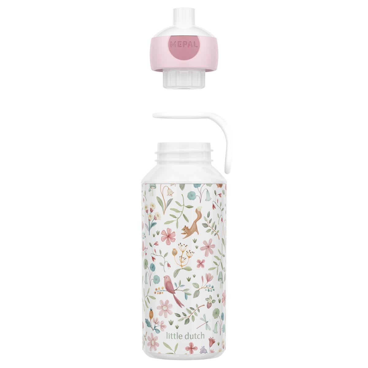 Mepal Little Dutch Fairy Wonders Pop-Up Bottle Exploded