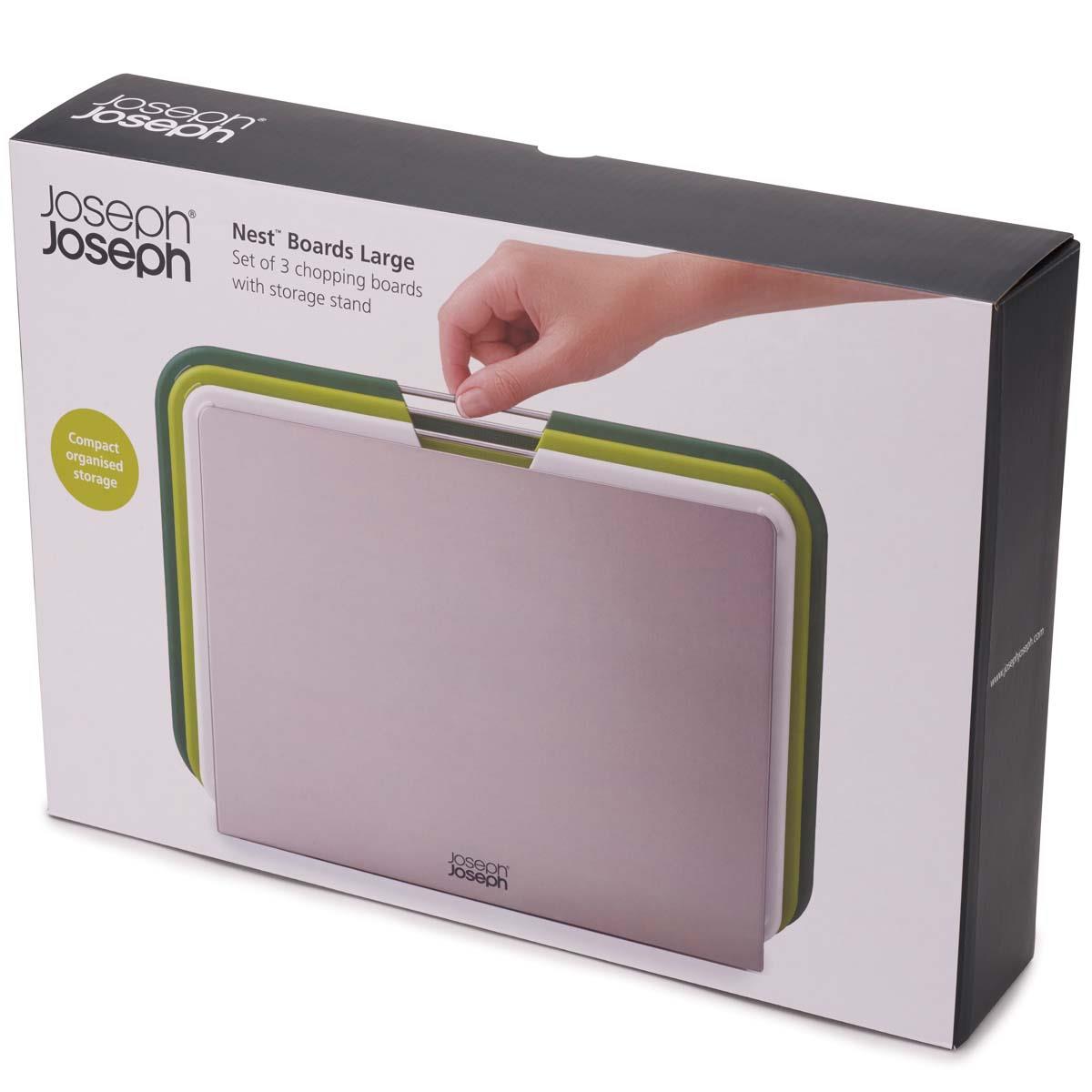 Green Joseph Joseph Nest Boards Large 3 Piece Set packaging