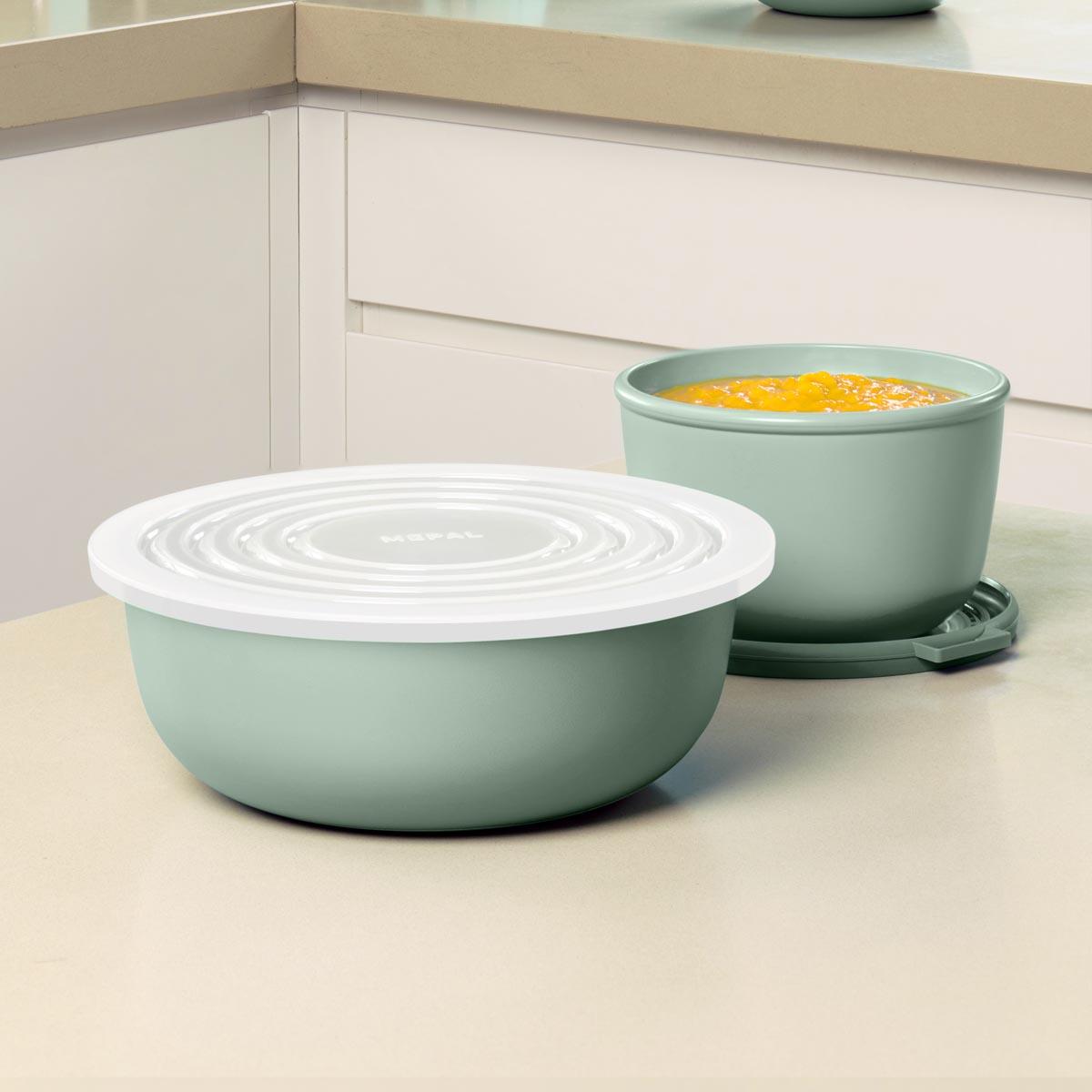 Mepal Round Multi Bowl Microwavable Lid