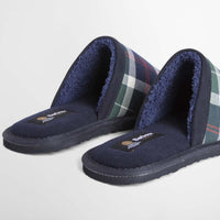Barbour Mens Everitt Tartan Mule Slipper