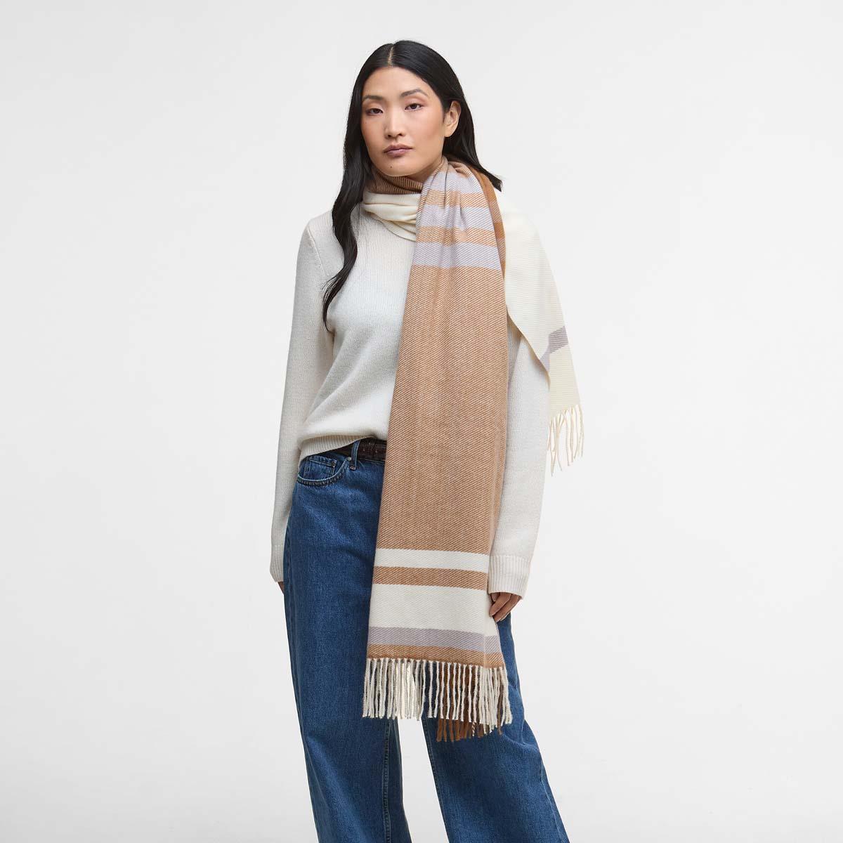 Barbour Womens Harriet Twill Scarf