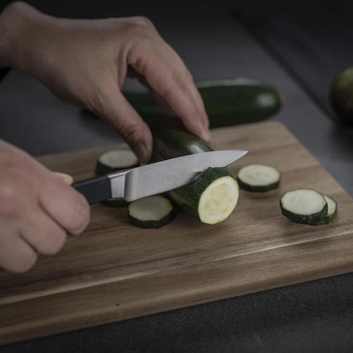 Kuhn Rikon Culinary Forged Paring Knife In Use
