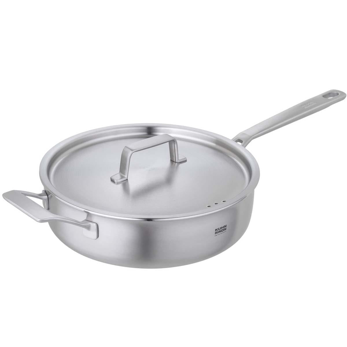 Kuhn Rikon Culinary Fiveply Saute Pan Uncoated