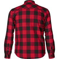 Red Check Seeland Mens Canada Shirt Back