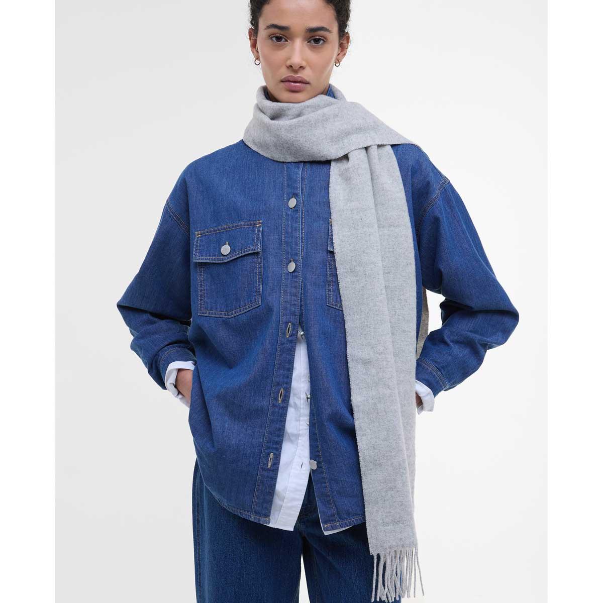 Barbour Womens Lambswool Woven Scarf