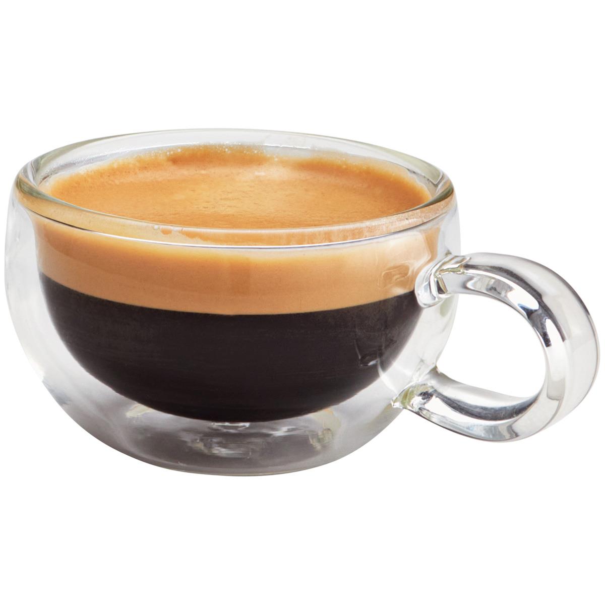 Judge Duo Form Espresso Glass Set of 2 Single Cup