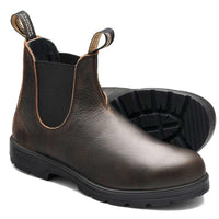Vintage Brown Blundstone Unisex Classics 2440 Chelsea Boots Sole Detail