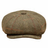 Khaki Tweed Joules Womens Harrogate Baker Boy Hat