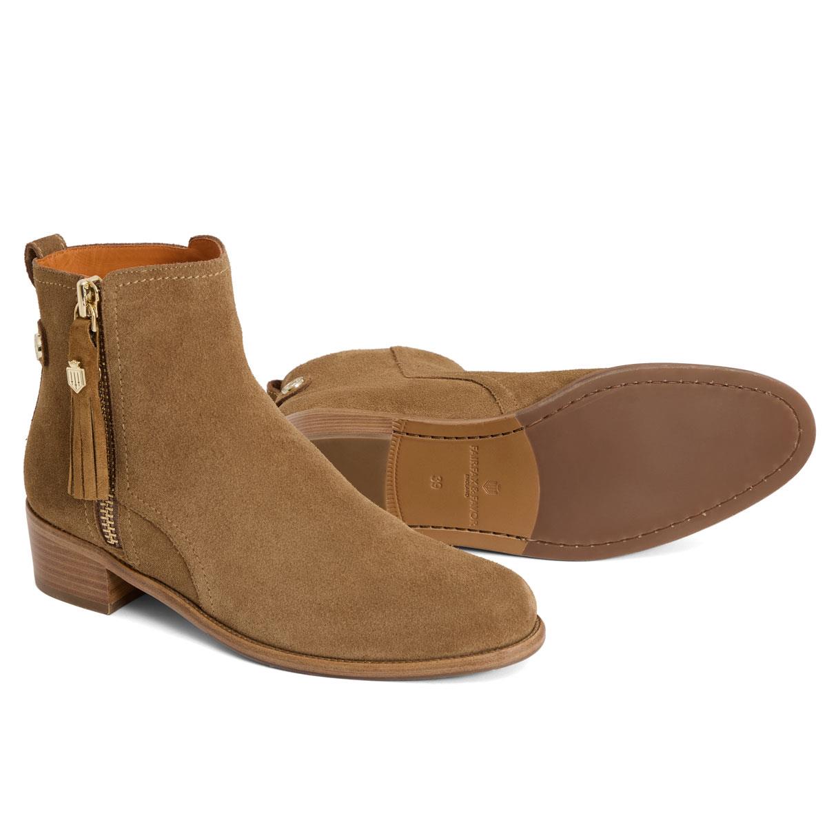Fairfax & Favor Flat Oakham Ankle Boots