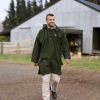 Olive Swanndri Mens Original Lace Front Bushshirt Lifestyle
