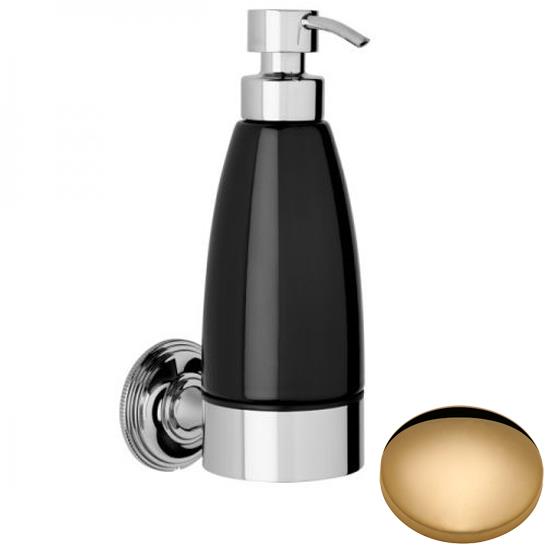 Non-Lacquered Brass Samuel Heath Style Moderne Liquid Soap Dispenser N6647B