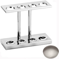 Stainless Steel Finish Samuel Heath Freestanding Toothbrush Holder L142