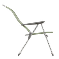 Moss Lafuma Alu Cham Batyline ISO Armchair Side View Reclined