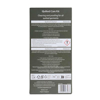 Barbour Quilted Jacket Care Kit back