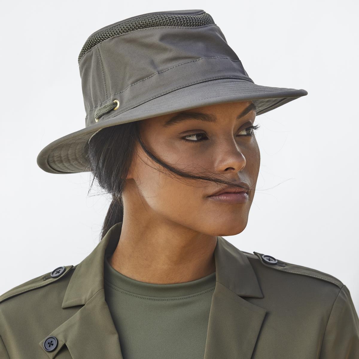 Tilley T5MO Organic Airflo Brimmed Hat Grey