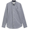 NAVY Harbourwall Tailored Gingham Shirt