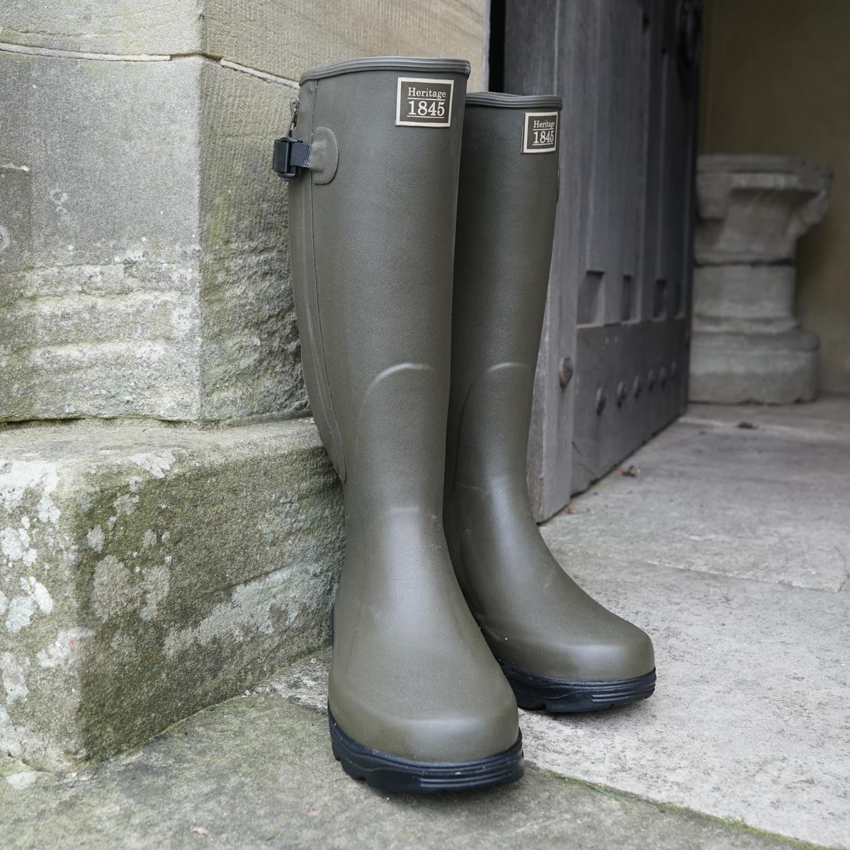 Heritage 1845 Haywood Neo Wellington Boots Doorstep Lifestyle