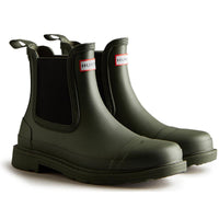 Hunter Womens Commando Chelsea Boots