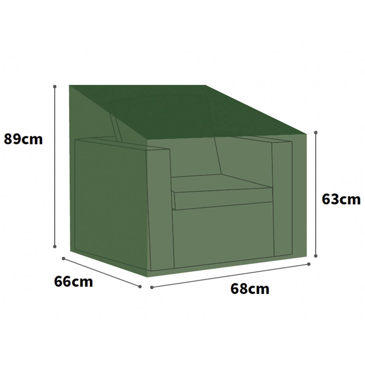 Bosmere Ultimate Protector Armchair Cover Single size