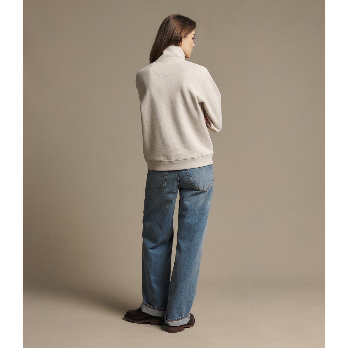 R.M. Williams Womens Trickett Zip Neck Sweatshirt