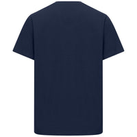 Navy Hoggs Of Fife Mens Canonbie Printed T-Shirt Back