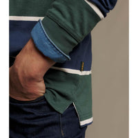 R.M. Williams Mens Balmain Stripe Rugby Top