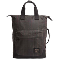 Barbour Field Tartan Wax Backpack