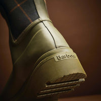 Olive/Ancient Tartan Barbour Womens Dena Tall Welly lifestyle4