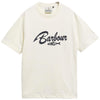Whisper White Barbour Mens Hook Relaxed Graphic T-Shirt