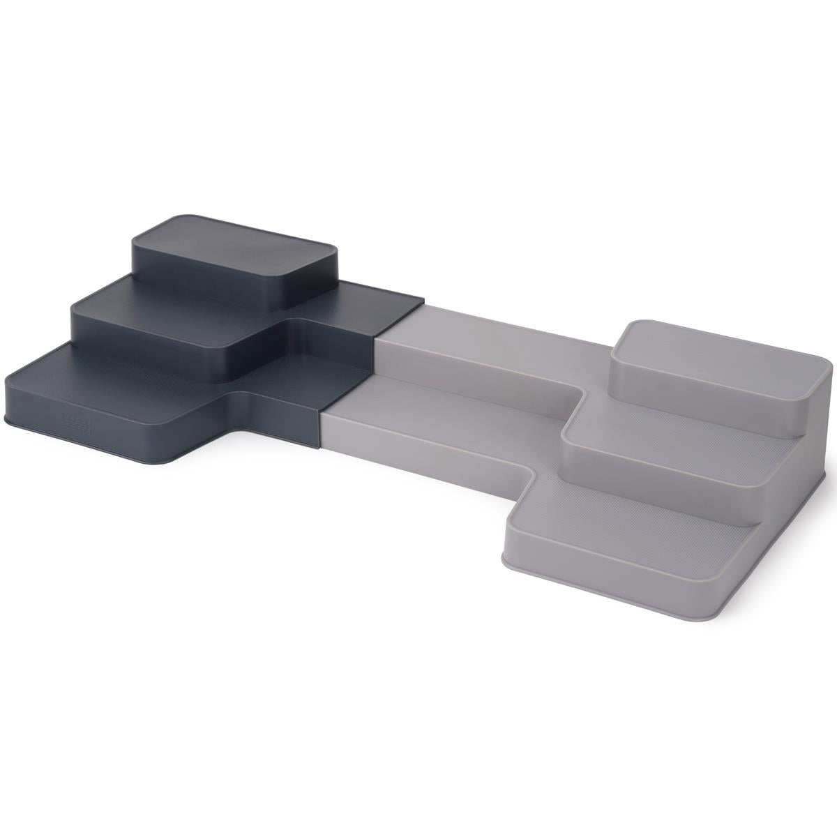 Grey Joseph Joseph CupboardStore Expandable Tiered Organiserer