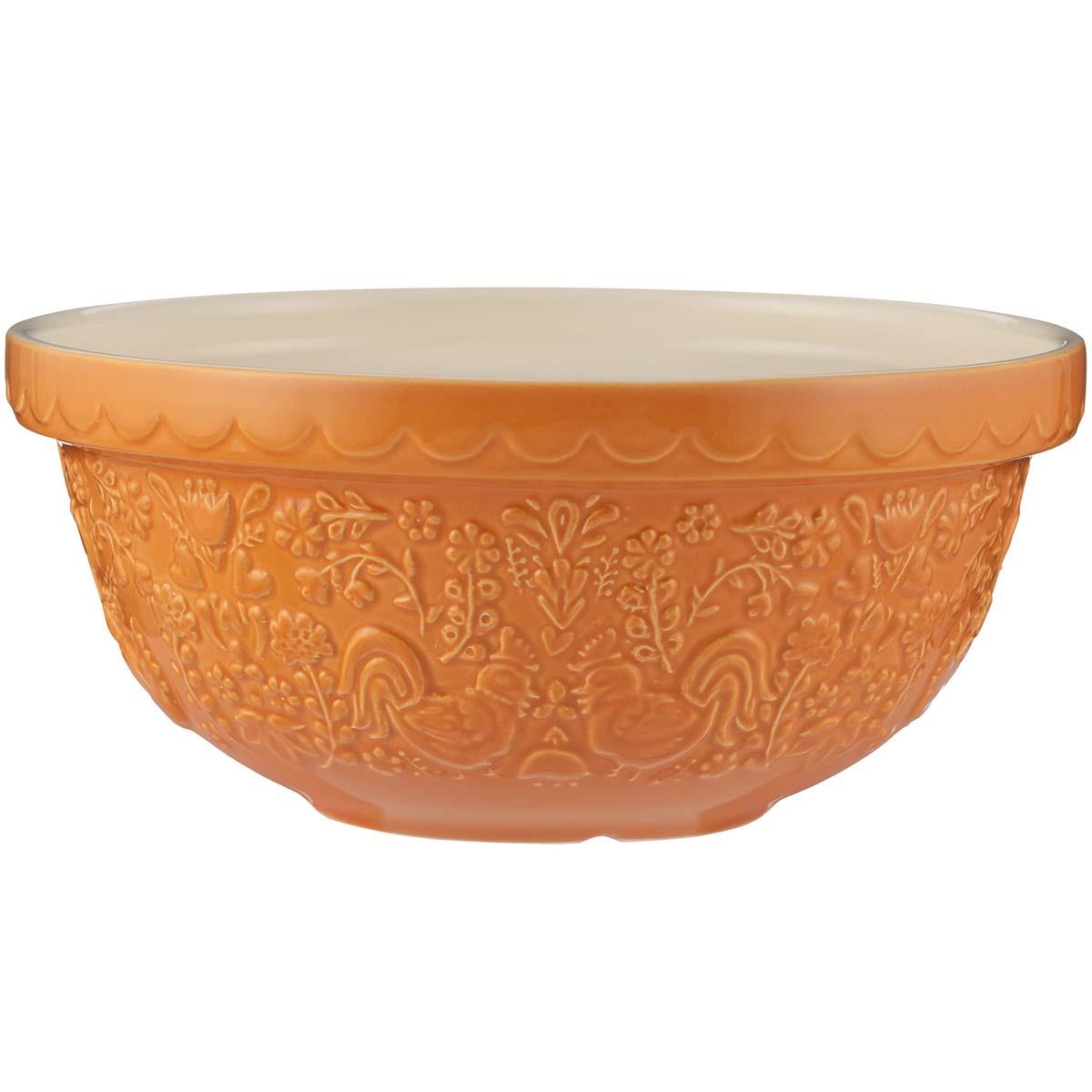 Mason Cash Home To Roost S24 Orange Mixing Bowl PACK