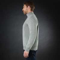Quarry Musto Mens Original 1/4 Zip Neck Knit SIDE
