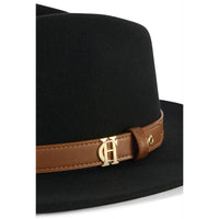 Black Tan Holland Cooper Womens Wool Trilby Band Detail