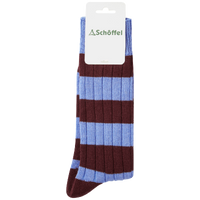 Imperial Blue Schoffel Mens Hilton Rugby Sock