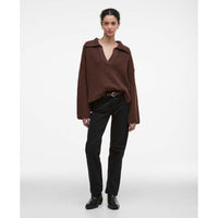 Vicuna Barbour Womens Robyn Knitted Jumper On Model