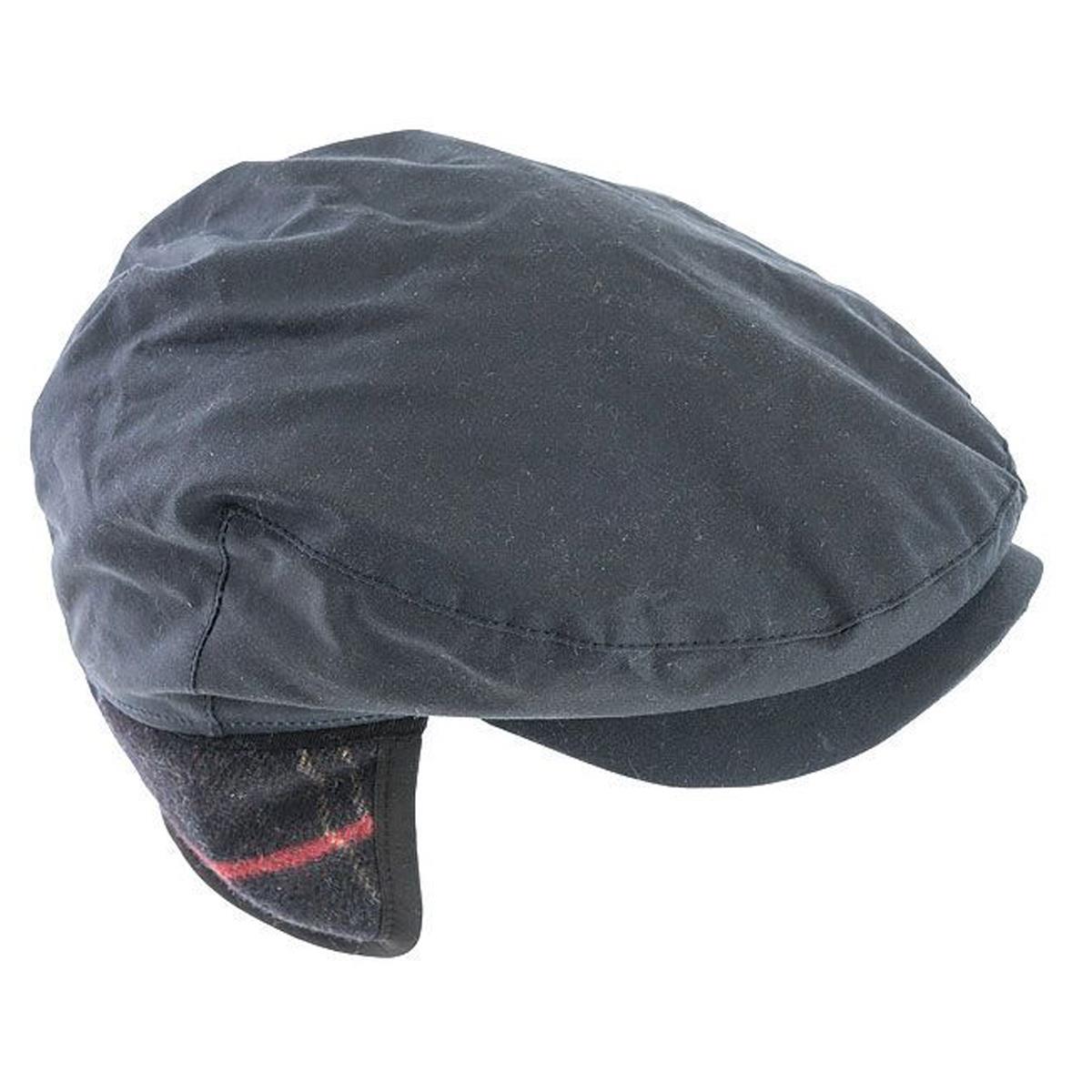 Navy Barbour Mens Cheviot Tartan Cap