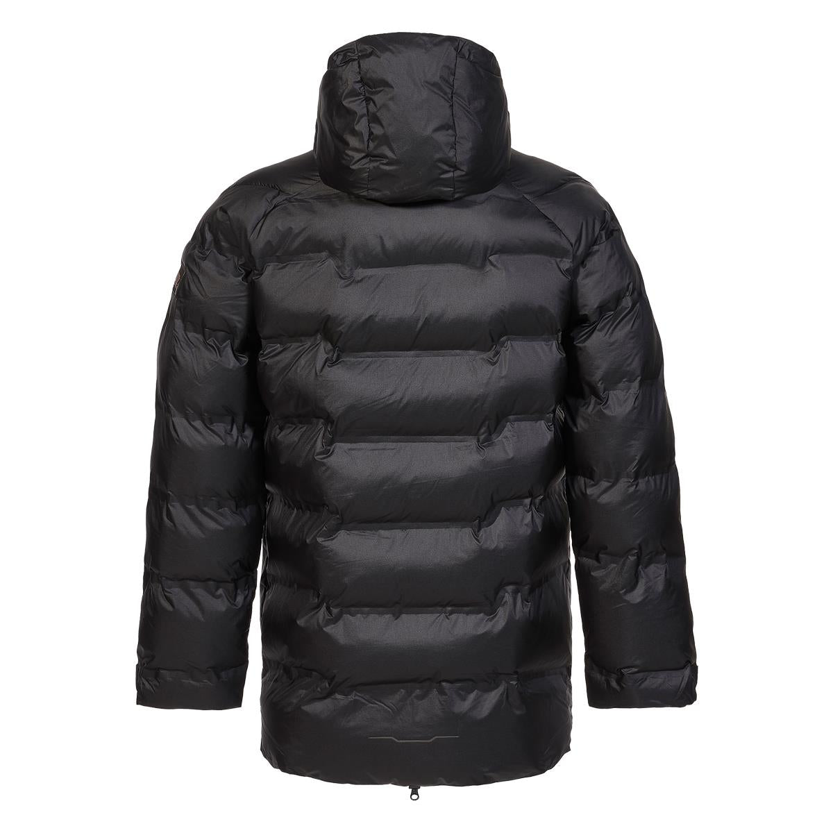 Carbon Musto Mens Land Rover Primaloft Puffer Jacket Back