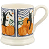 Emma Bridgewater Halloween Spooky Cats and Pumpkins Half Pint Mug