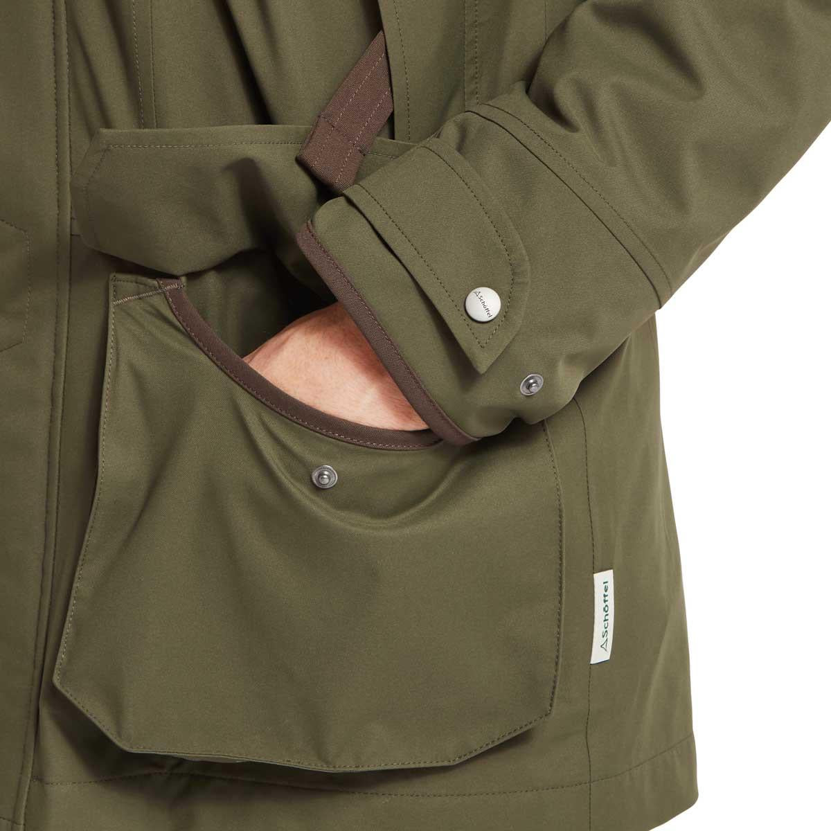 Forest Schoffel Mens Snipe Ultralight Coat Pocket