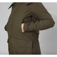 Willow Green Harkila Womens Pro Hunter GTX Jacket Pocket Detail