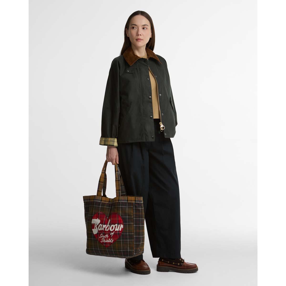 Barbour Womens Heart Tote Bag