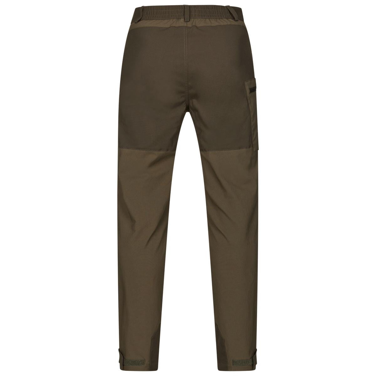 Light Green/Pine Green Seeland Ash Outdoor Trousers Back