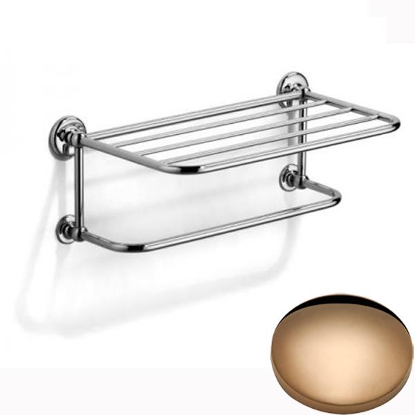 Samuel Heath Novis Towel Shelf With Towel Hanging Rail N1737