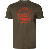 Willow Green Harkila Mens Wildboar S/S T-Shirt