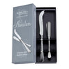Arthur Price Stainless Steel Avalon Cheese and Butter Knife Set
