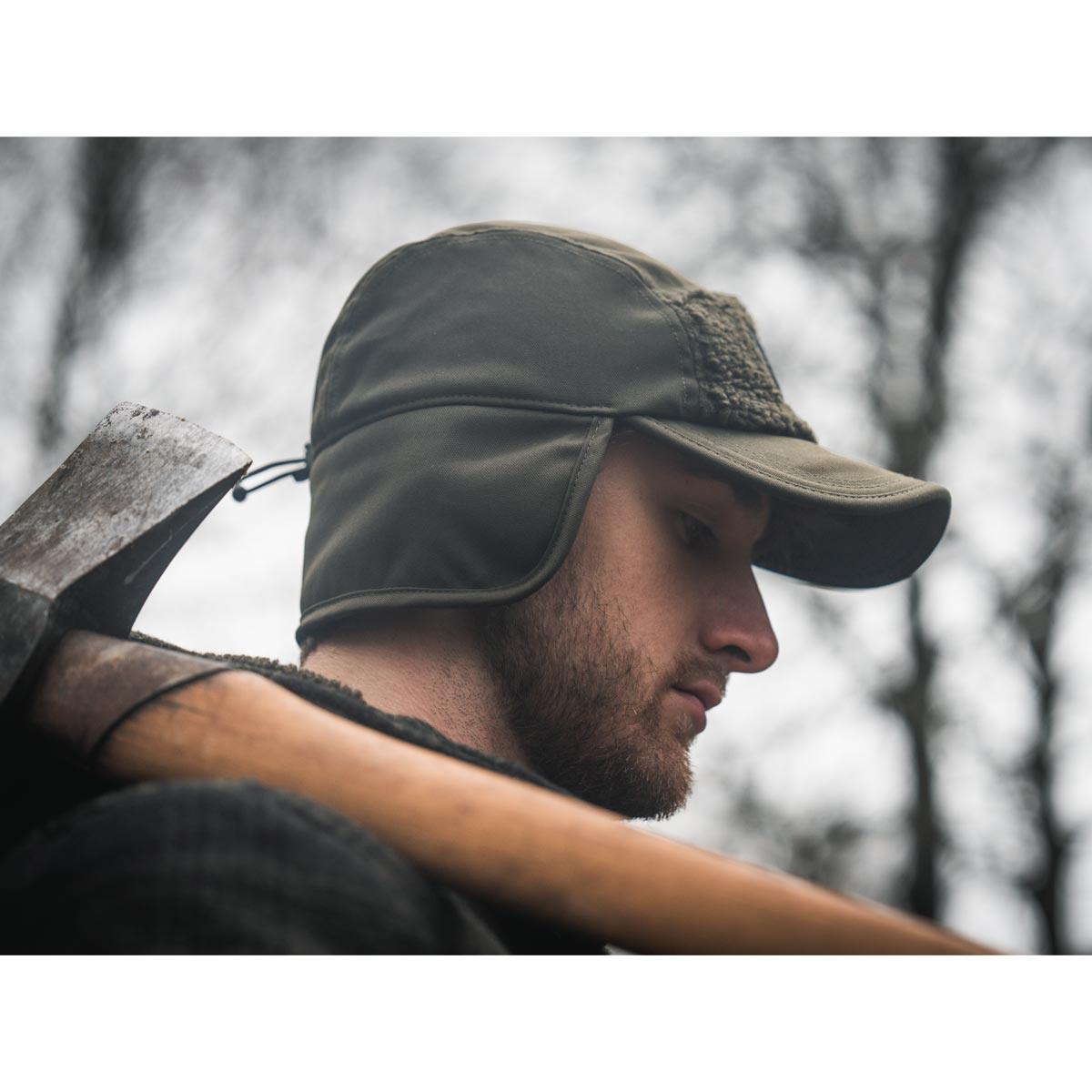 Seeland Mens Teddy Fold Down Cap