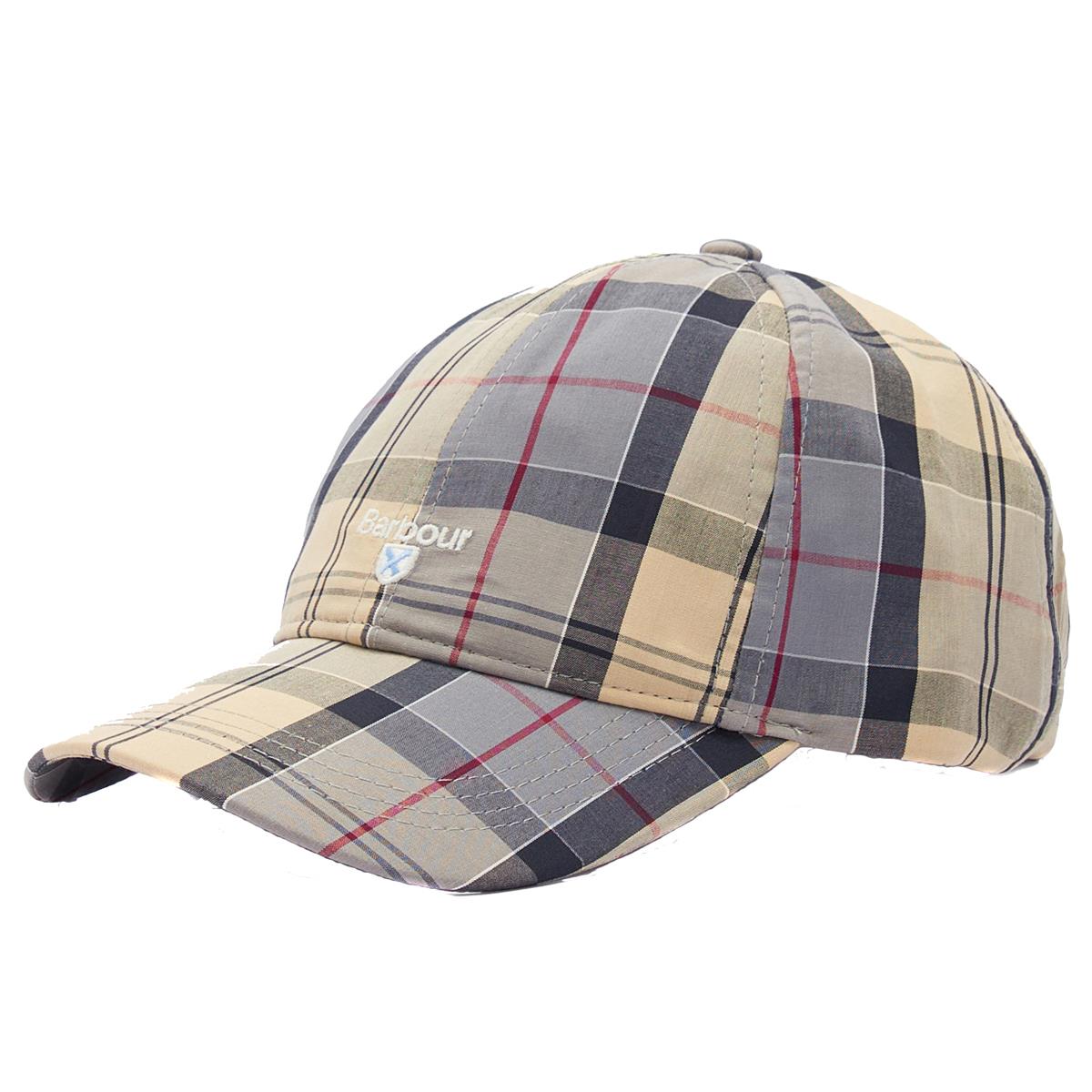 Barbour Mens Tartan Sports Cap