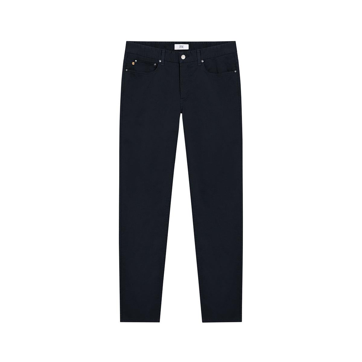 Navy Spoke Fives Chino
