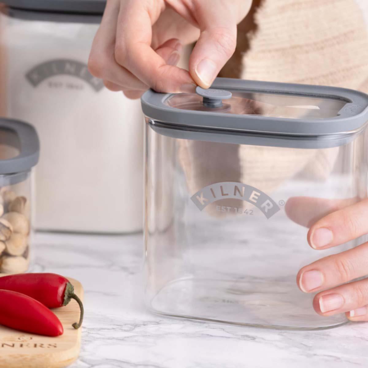 Kilner Fresh Storage Spice Jar and Measure SpoonLS2